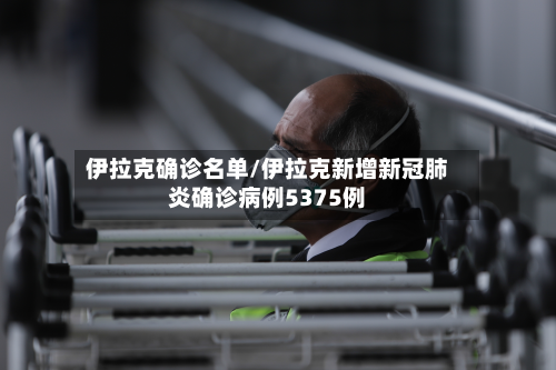 伊拉克确诊名单/伊拉克新增新冠肺炎确诊病例5375例