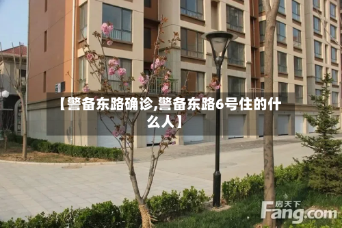 【警备东路确诊,警备东路6号住的什么人】-第2张图片