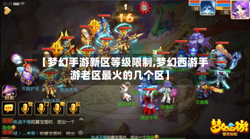 【梦幻手游新区等级限制,梦幻西游手游老区最火的几个区】-第3张图片